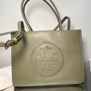 New Tory Burch ELLA BIO SMALL TOTE / color/ Olive Green